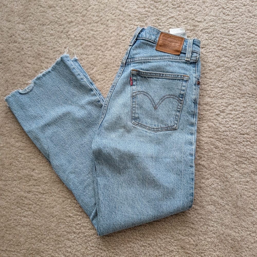 Levi's Ribcage Cropped Flare